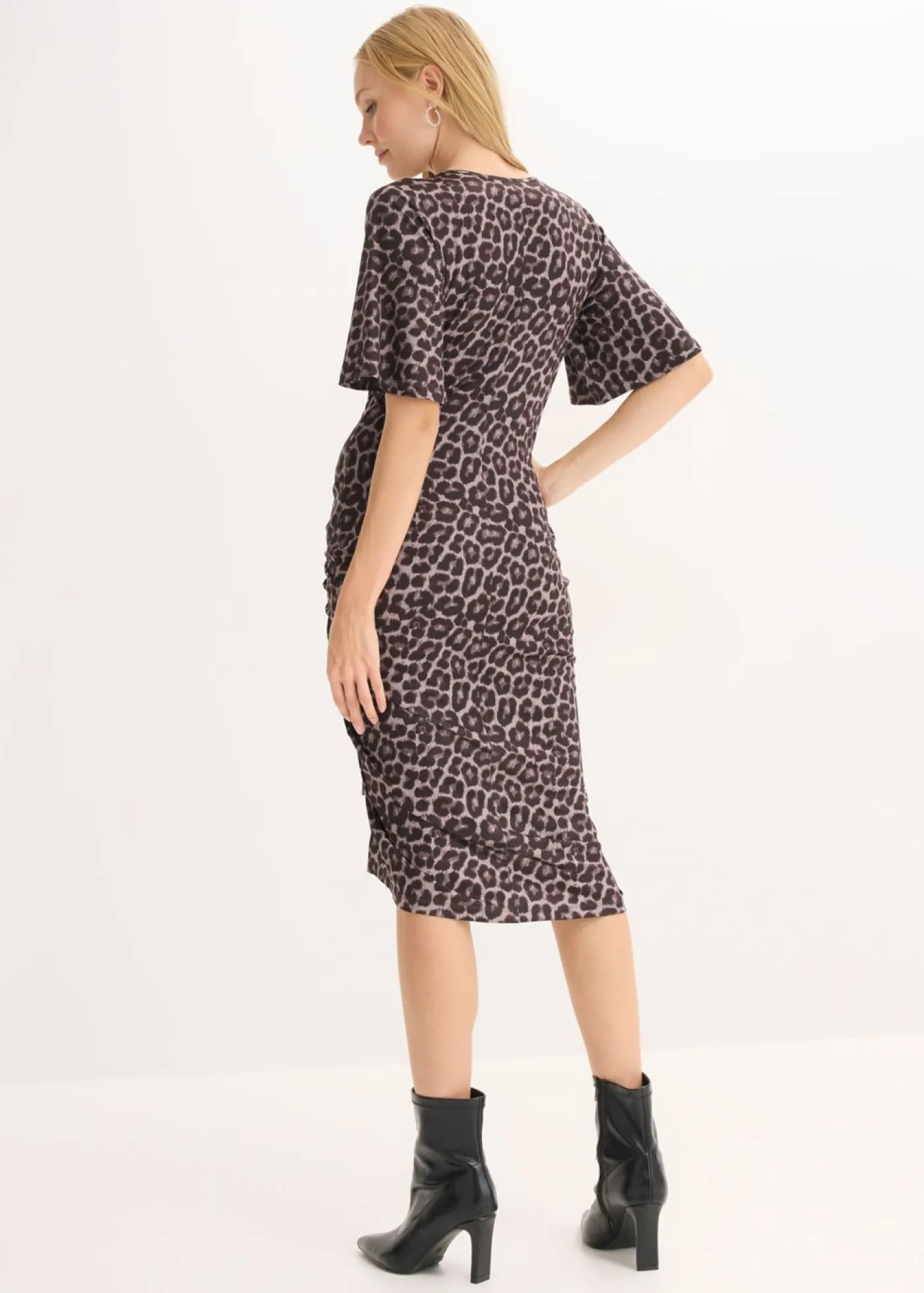 Clearance Vestido midi ajustado Mujer Vestidos|Novedades