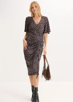 Clearance Vestido midi ajustado Mujer Vestidos|Novedades