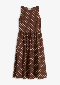 Discount Vestido midi con cordón Mujer Vestidos