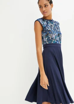 Discount Vestido midi con encaje Mujer Vestidos|Novedades