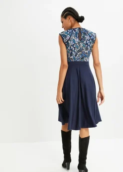 Discount Vestido midi con encaje Mujer Vestidos|Novedades