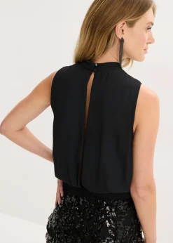 Sale Vestido midi con lentejuelas Mujer Vestidos|Ropa Elegante