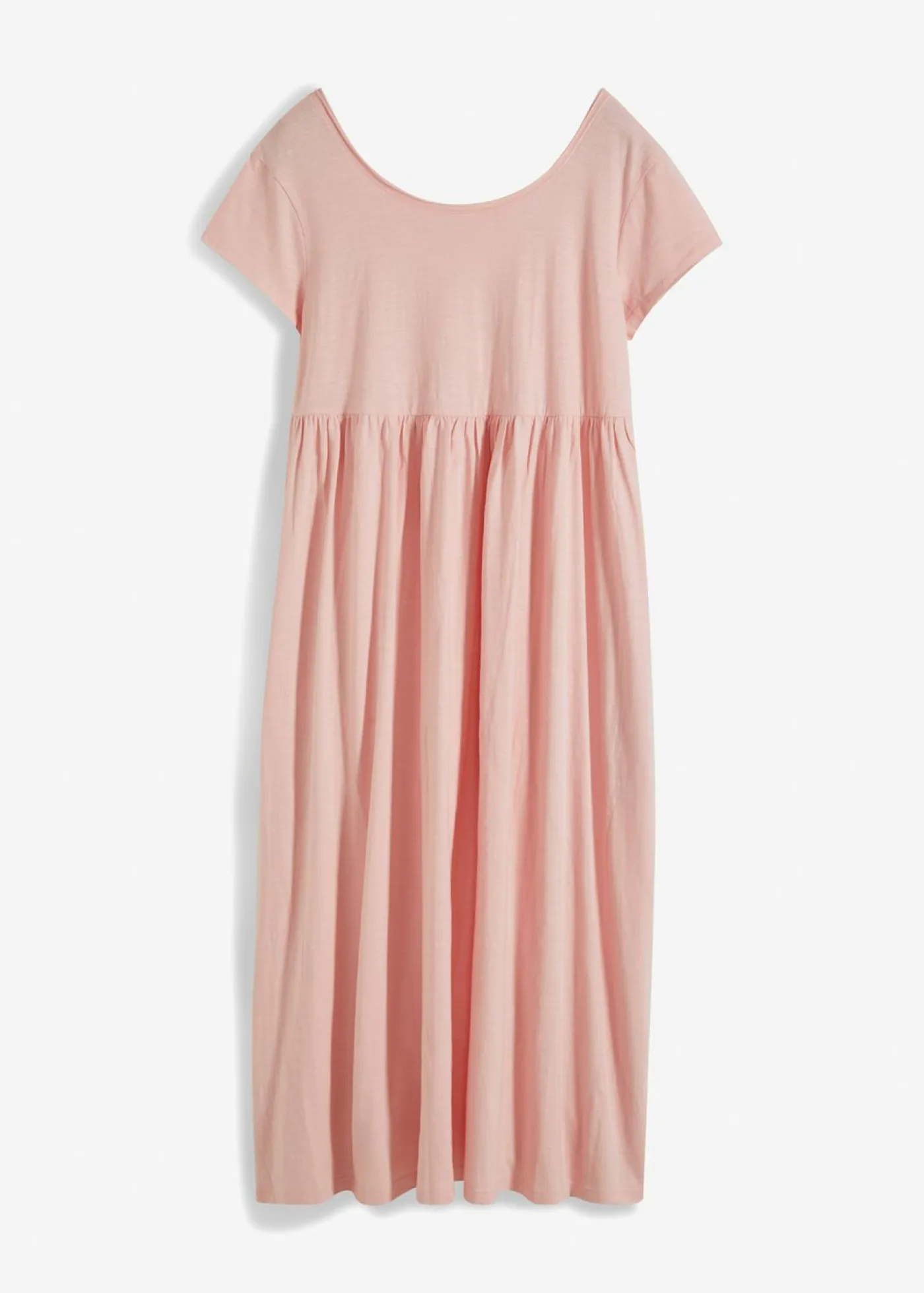 Best Vestido midi de algodón orgánico puro Mujer Tallas Pequeñas|Novedades