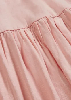 Best Vestido midi de algodón orgánico puro Mujer Tallas Pequeñas|Novedades