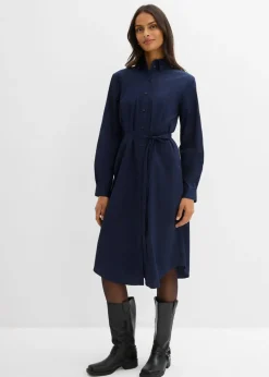 Hot Vestido midi de algodón orgánico puro Mujer Esenciales|Vestidos
