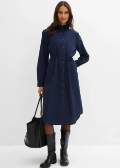 Hot Vestido midi de algodón orgánico puro Mujer Esenciales|Vestidos