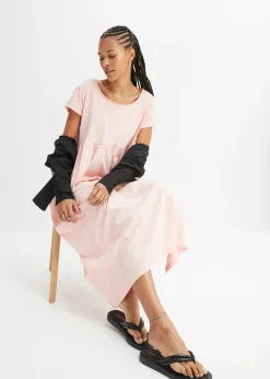 Sale Vestido midi de algodón orgánico puro Mujer Vestidos