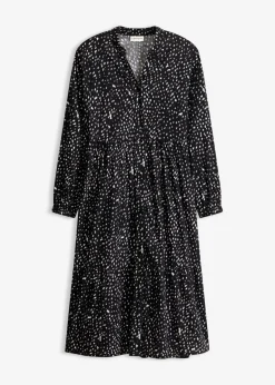 Clearance Vestido midi de algodón puro Mujer Vestidos|Novedades