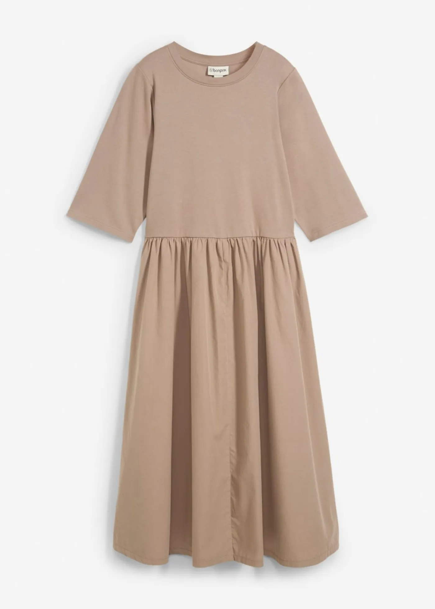 Discount Vestido midi de algodón puro Mujer Esenciales|Vestidos