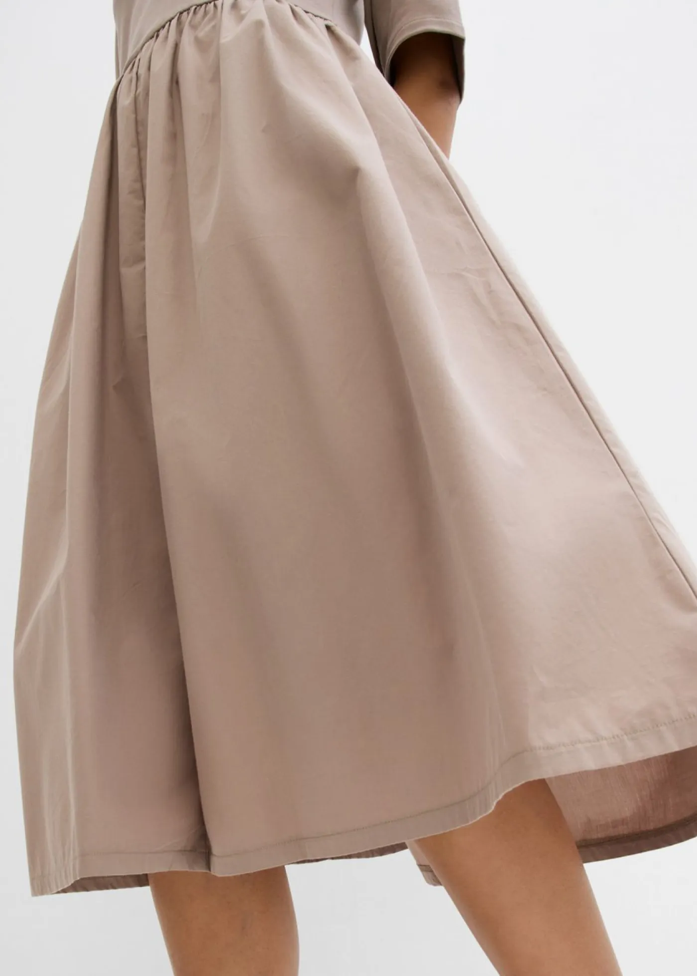 Discount Vestido midi de algodón puro Mujer Esenciales|Vestidos