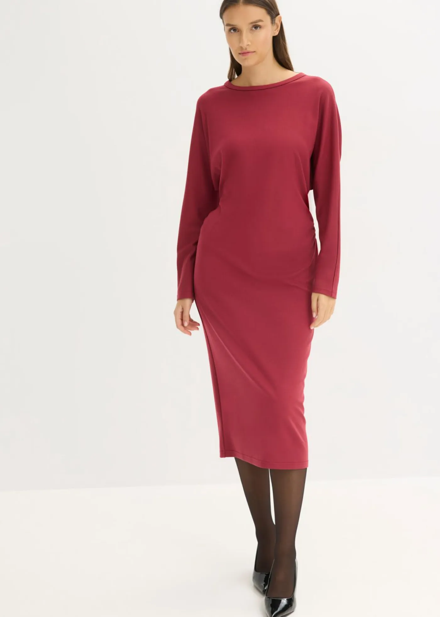 Outlet Vestido midi de cómodo Punto di Roma Mujer Vestidos