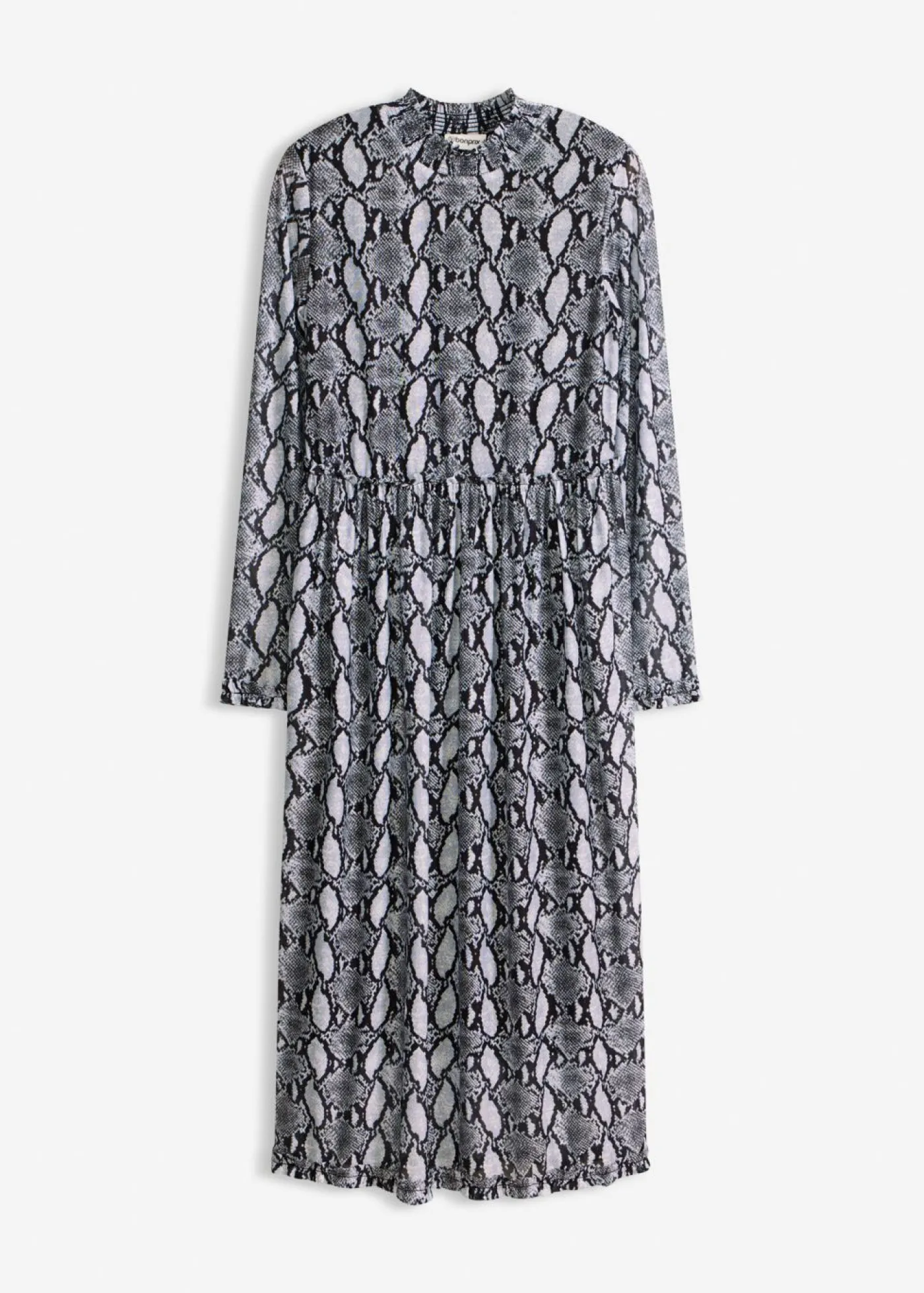 Best Vestido midi de malla suave Mujer Vestidos