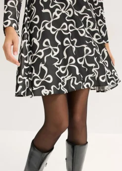 Best Vestido midi de mezcla de viscosa fluida Mujer Vestidos