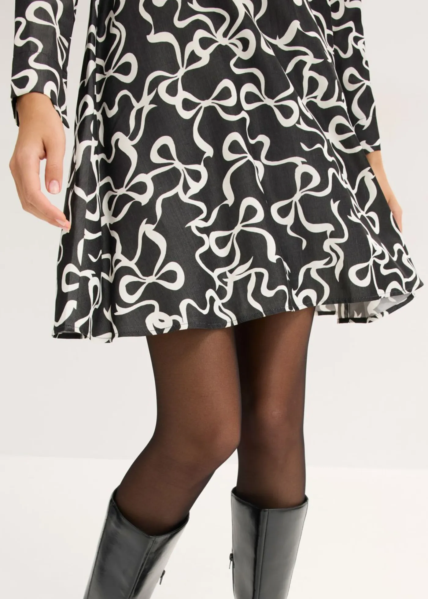 Best Vestido midi de mezcla de viscosa fluida Mujer Vestidos