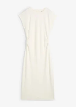 Discount Vestido midi de mezcla de viscosa suave Mujer Esenciales|Vestidos