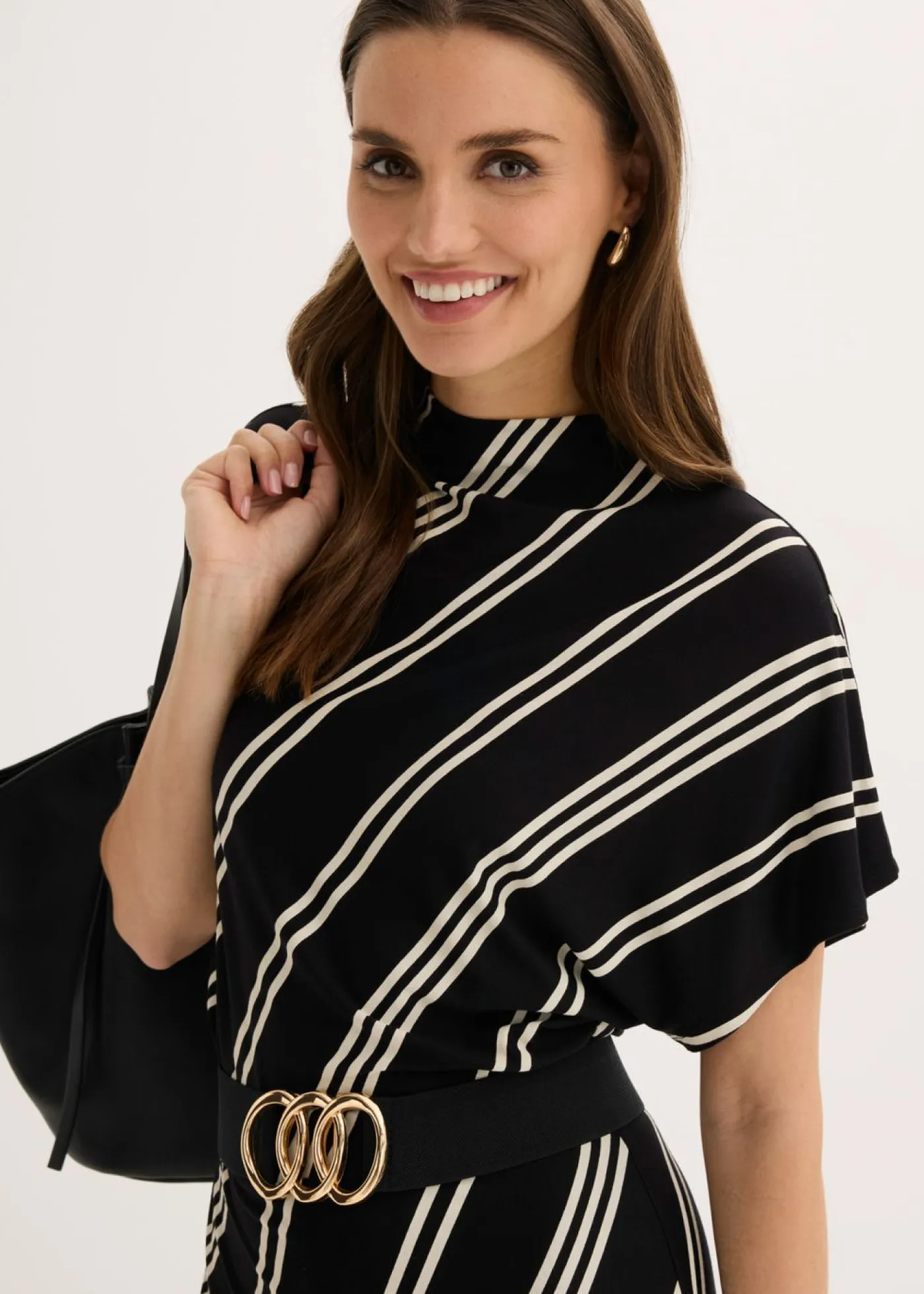 Clearance Vestido midi de mezcla de viscosa suave Mujer Vestidos