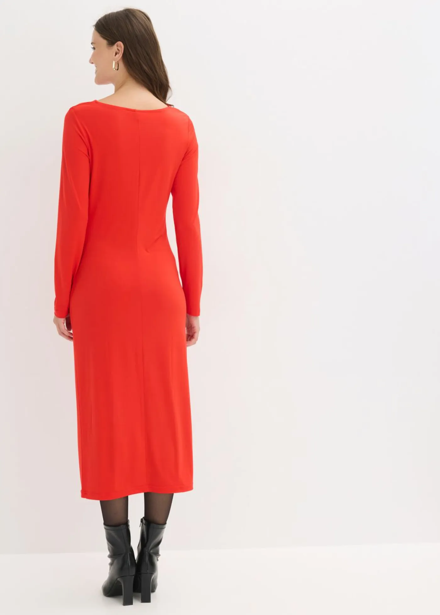 Discount Vestido midi de punto Mujer Vestidos