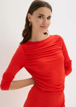 Discount Vestido midi de punto Mujer Vestidos
