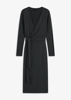 Outlet Vestido midi de punto Mujer Vestidos|Ropa De Punto