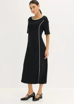 Outlet Vestido midi de Punto di Roma Mujer Vestidos