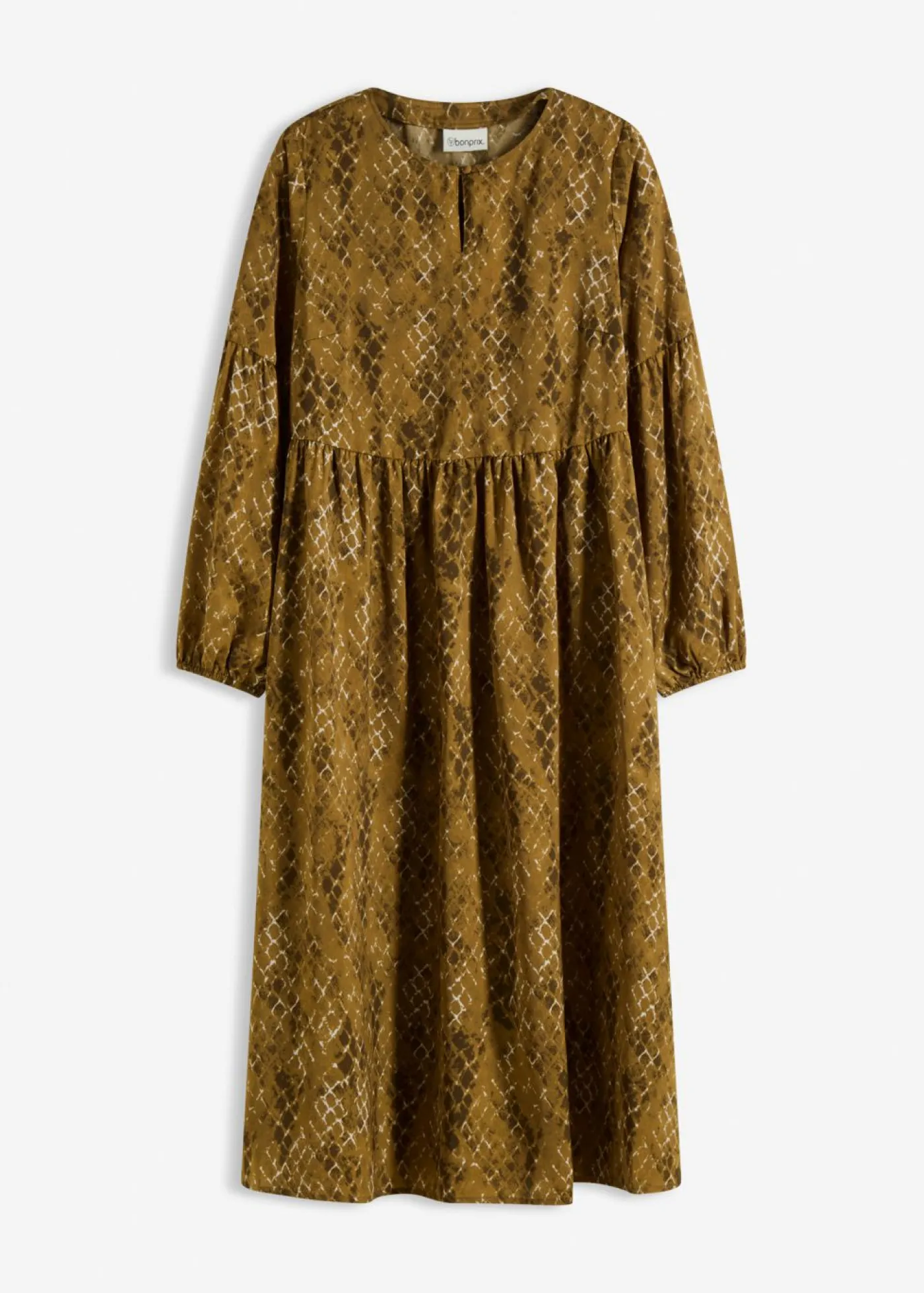 Sale Vestido midi de satén fluido Mujer Vestidos