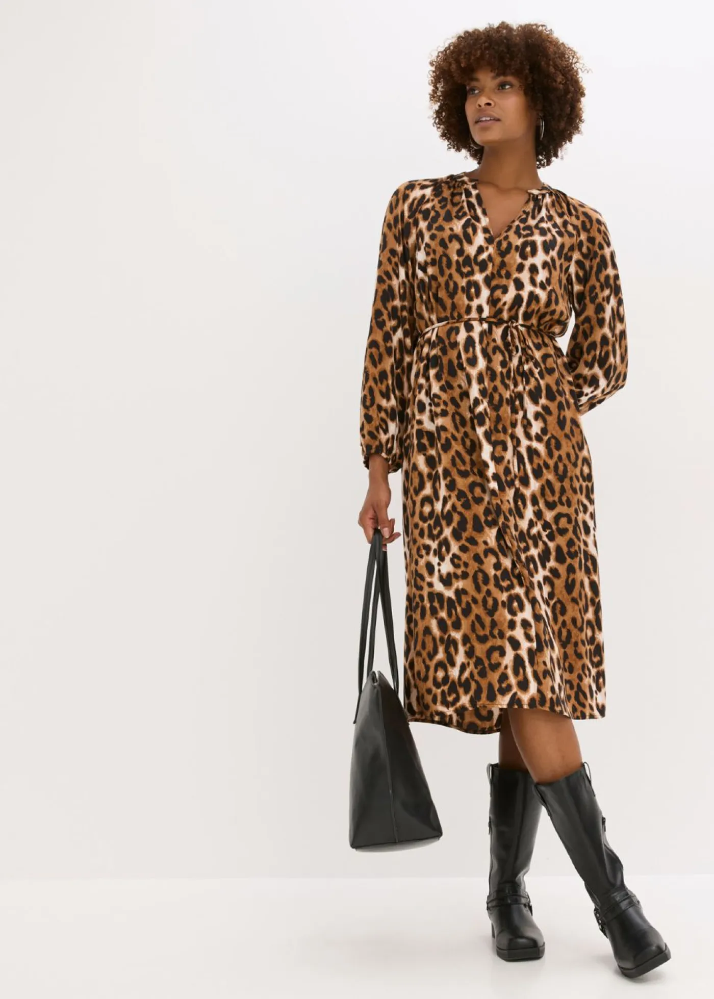 Online Vestido midi de satén fluido Mujer Vestidos