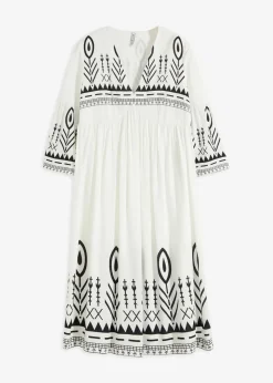 Hot Vestido midi de viscosa fluida Mujer Vestidos