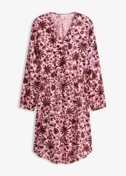 Hot Vestido midi de viscosa fluida Mujer Vestidos