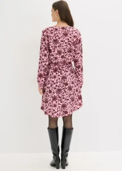 Hot Vestido midi de viscosa fluida Mujer Vestidos