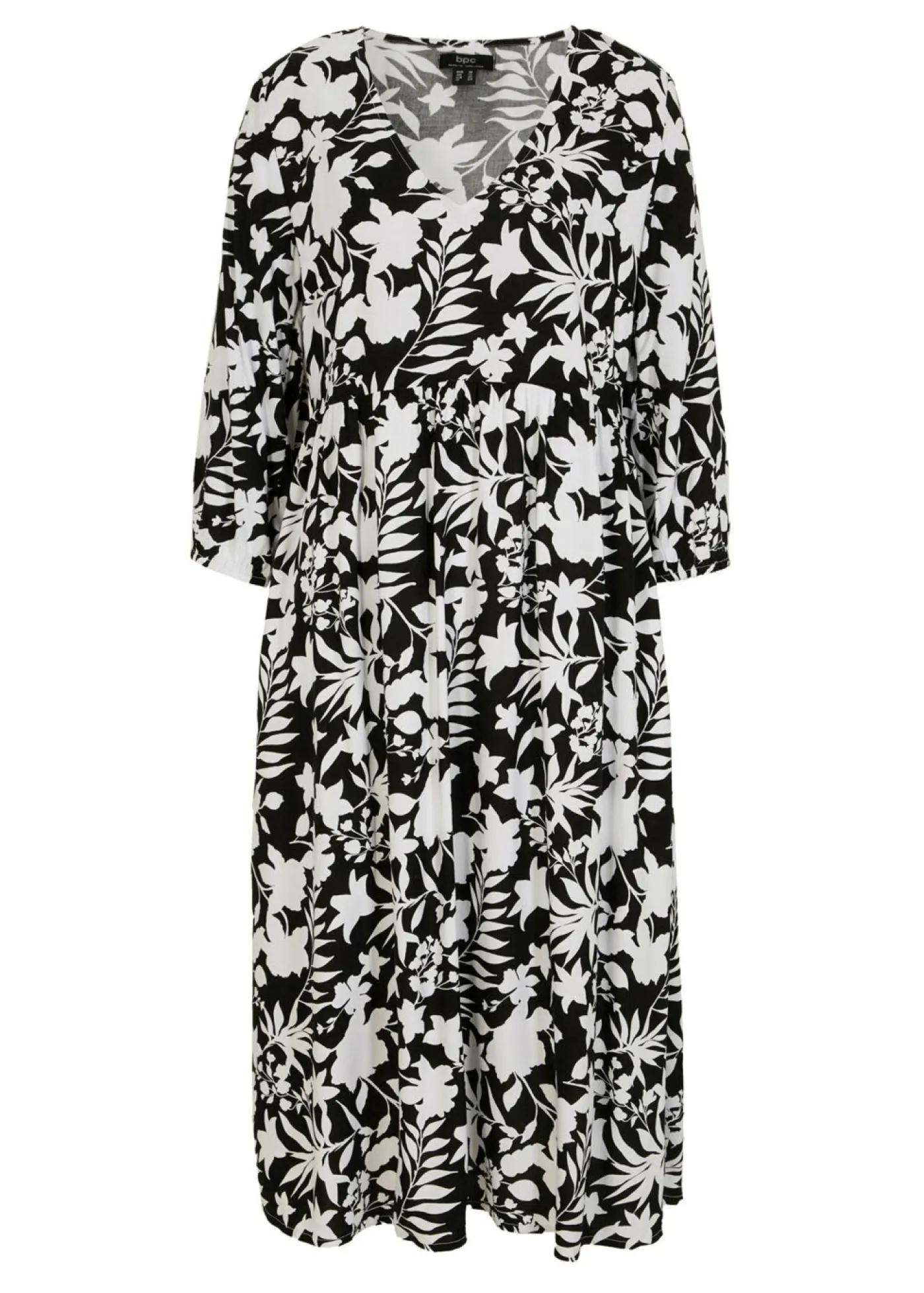 Online Vestido midi de viscosa fluida Mujer Vestidos