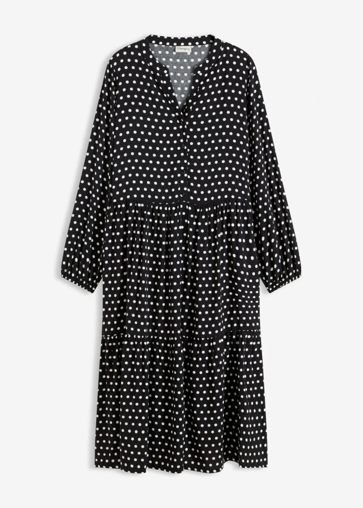 Sale Vestido midi de viscosa fluida Mujer Vestidos