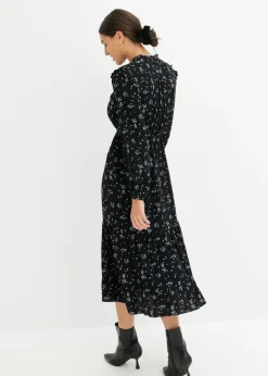 Hot Vestido midi de viscosa pura Mujer Vestidos