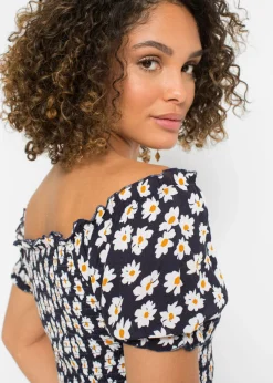 Vestido midi de viscosa pura Mujer Vestidos
