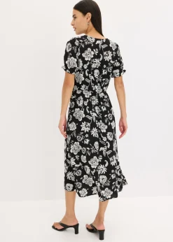 Hot Vestido midi estampado Mujer Vestidos