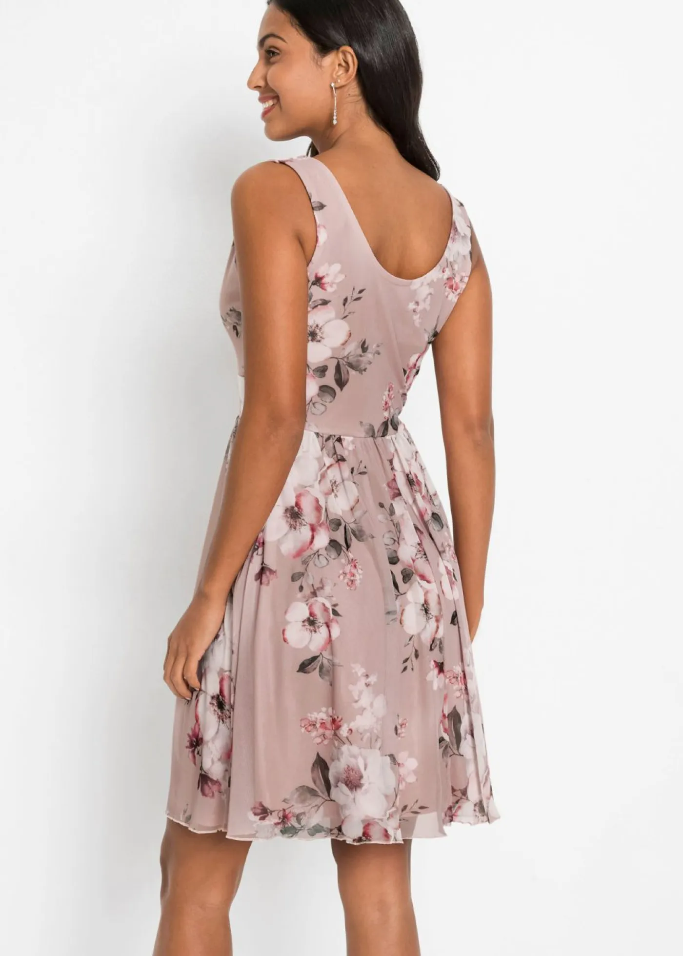 Best Vestido mini con escote pronunciado Mujer Vestidos