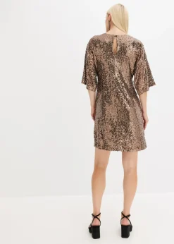New Vestido oversize de lentejuelas Mujer Vestidos|Ropa Elegante