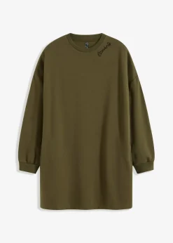 Online Vestido oversize tipo sudadera Mujer Ropa Cómoda|Vestidos