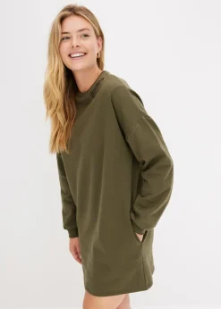 Online Vestido oversize tipo sudadera Mujer Ropa Cómoda|Vestidos