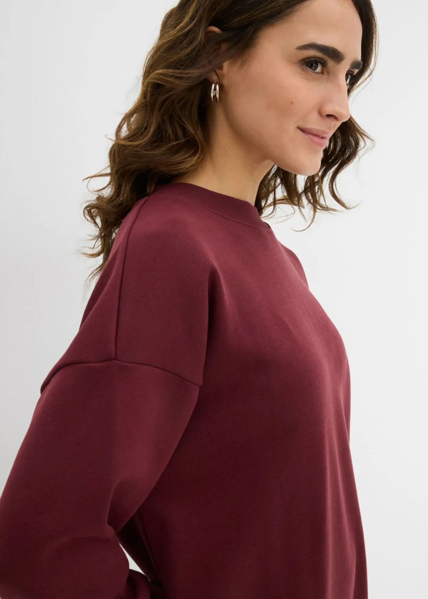 New Vestido oversize tipo sudadera Mujer Básicos|Ropa Cómoda