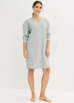Best Vestido para casa de punto elástico suave Mujer Homewear|Ropa Para Dormir