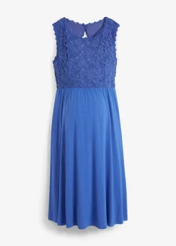 Sale Vestido premamá con encaje de punto Mujer Premamá