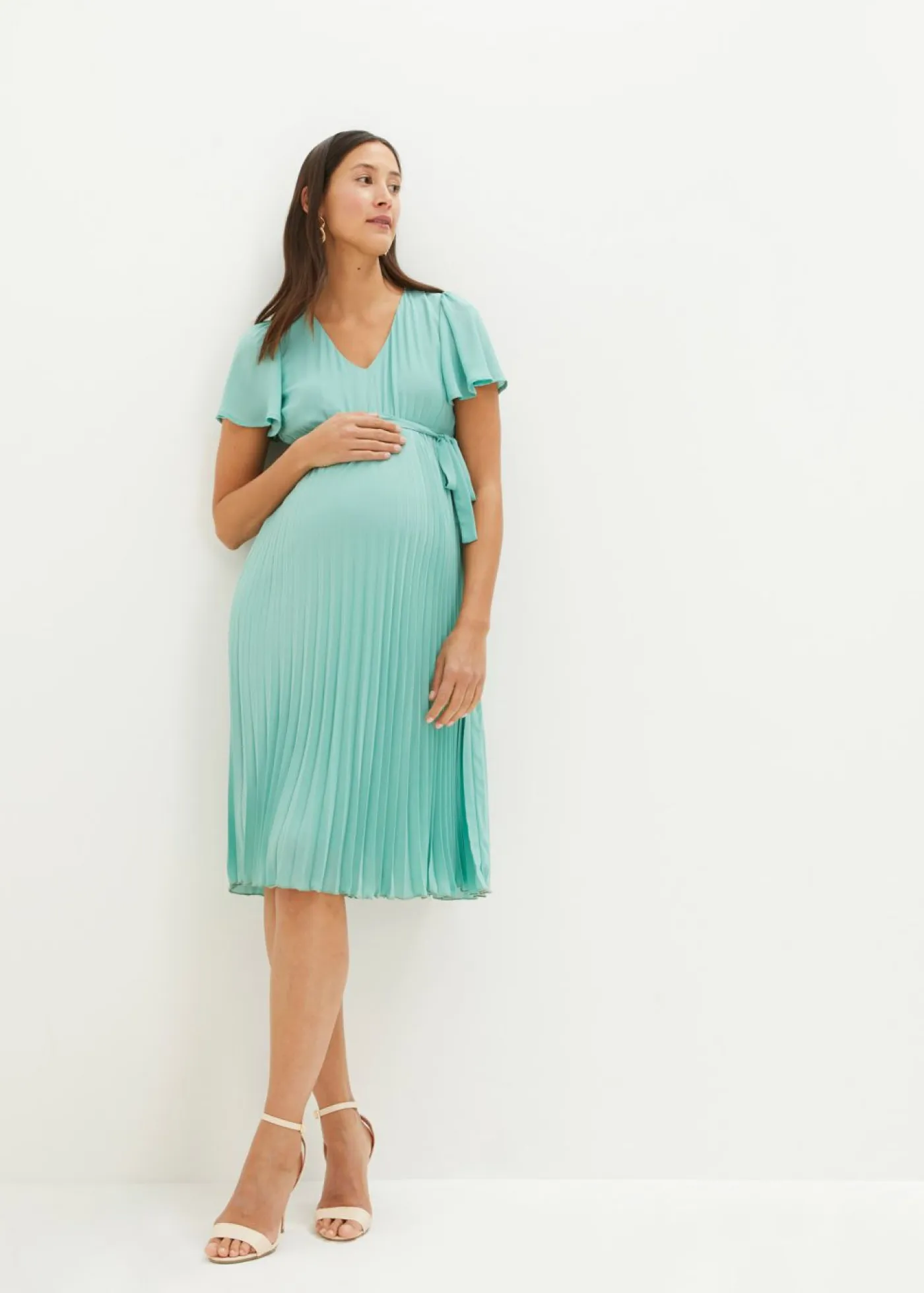 Clearance Vestido premamá con plisado Mujer Premamá