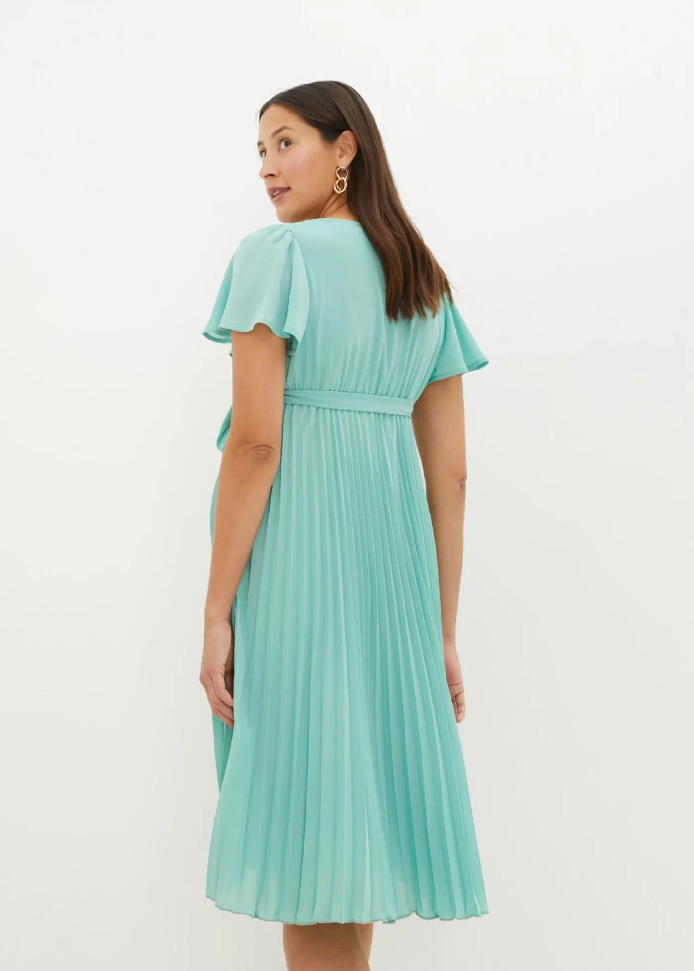 Outlet Vestido premamá con plisado Mujer Premamá