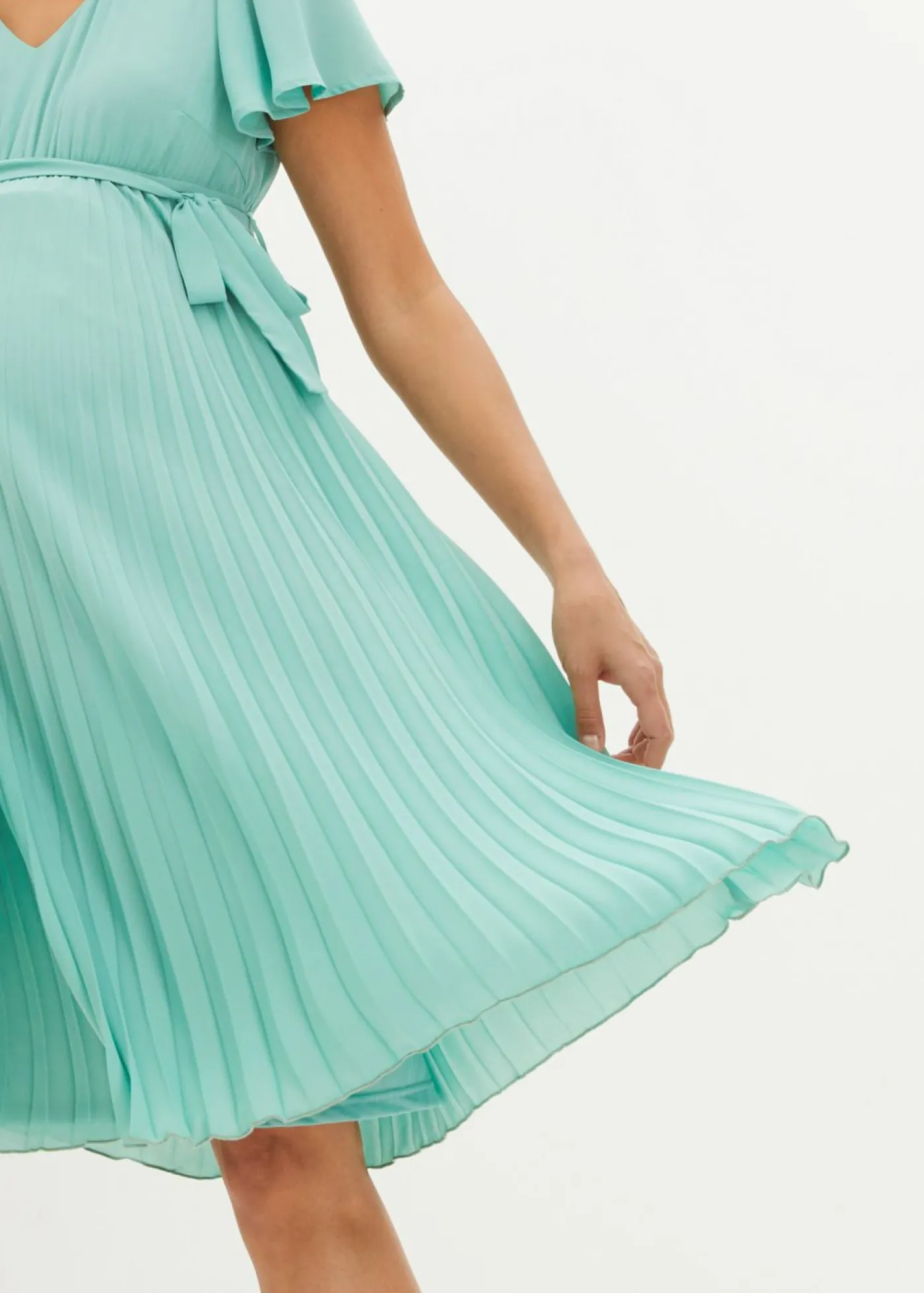 Outlet Vestido premamá con plisado Mujer Premamá