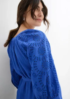 Discount Vestido premamá de muselina de algodón puro Mujer Premamá