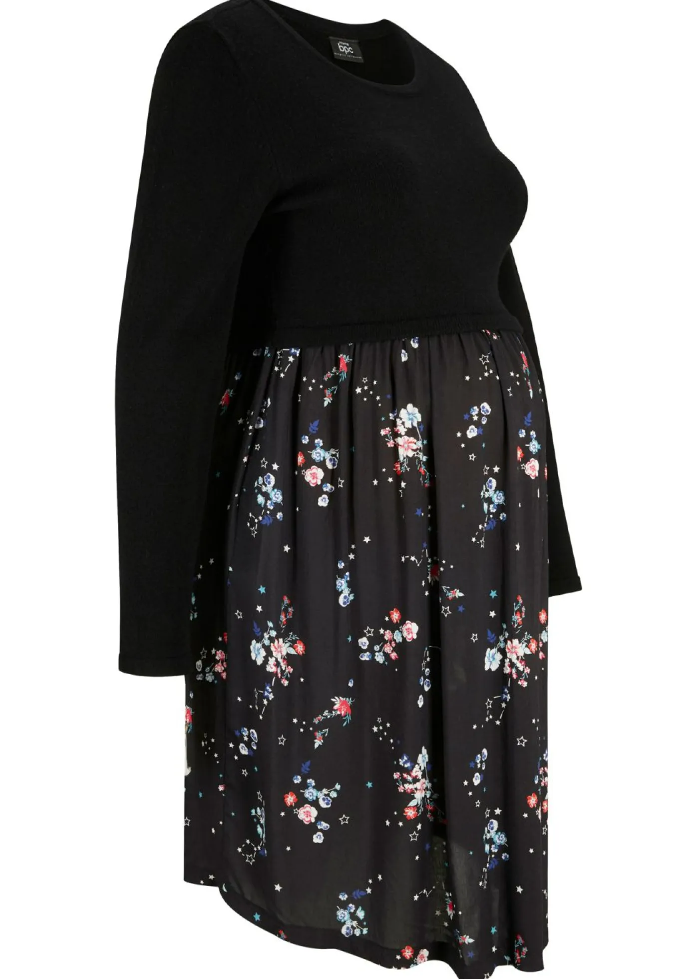Hot Vestido premamá de punto y viscosa Mujer Premamá