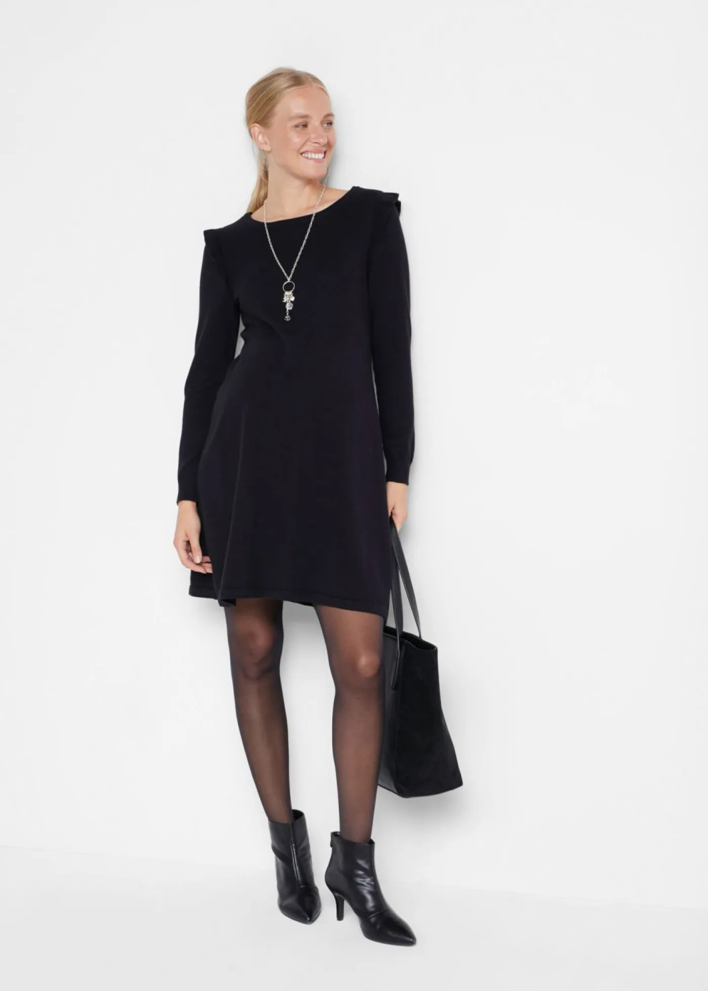 Best Vestido premamá ligero de punto Mujer Premamá