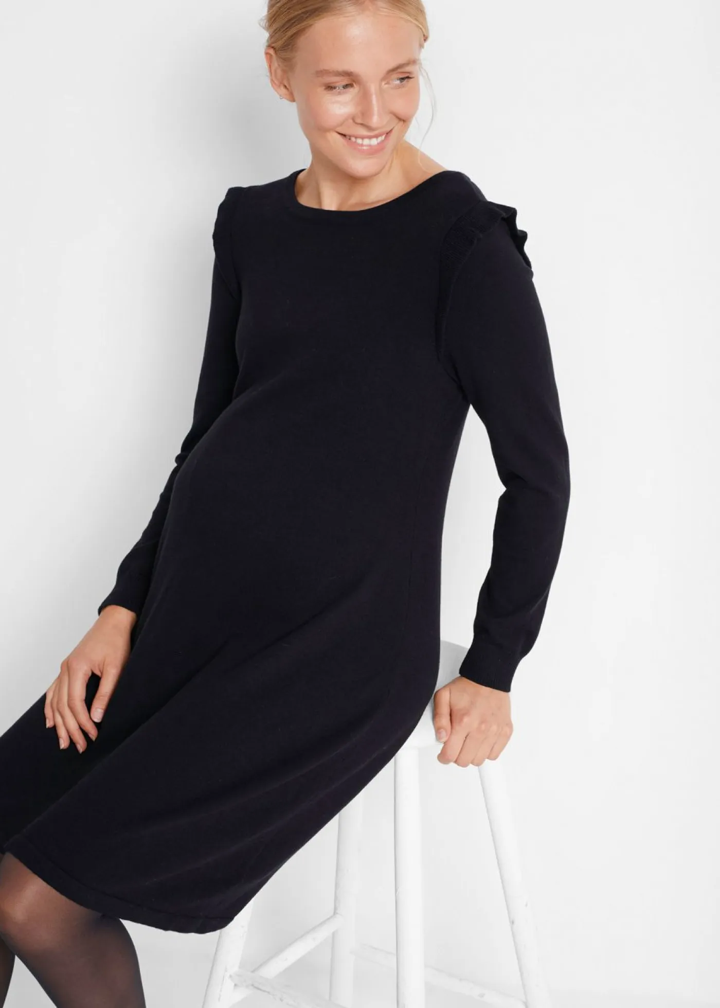 Best Vestido premamá ligero de punto Mujer Premamá