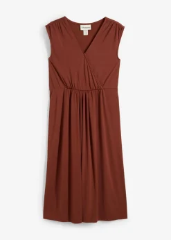 New Vestido premamá/de lactancia 2 en 1 de mezcla suave de modal Mujer Premamá