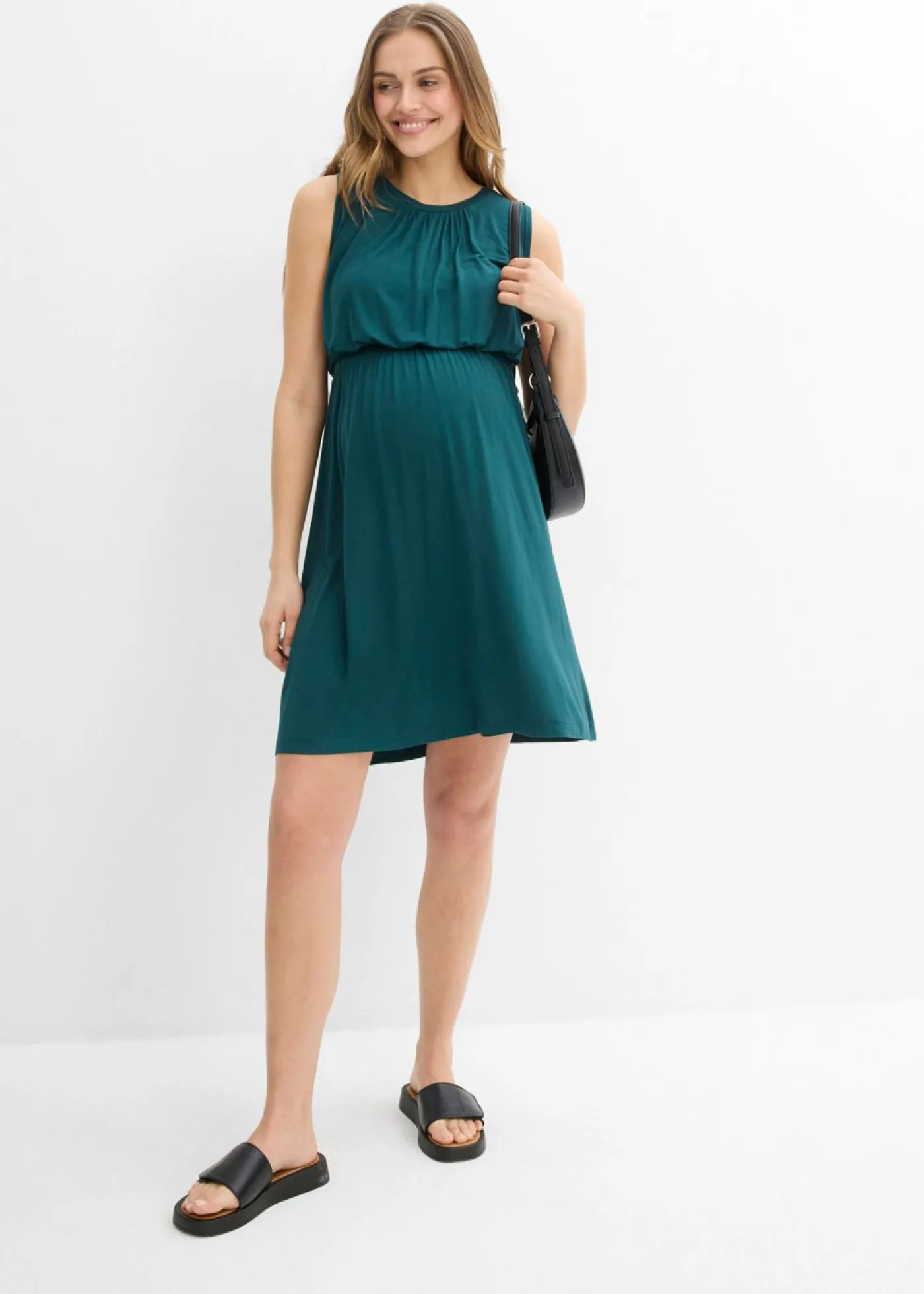 Hot Vestido premamá/de lactancia de viscosa Mujer Premamá